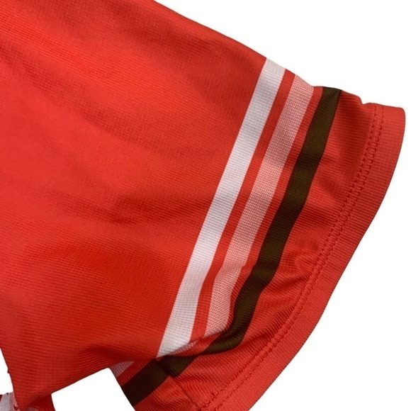 SUGOI White/ Red/Brown Argyle Cycling Jersey 1/2 Zip Top Sz M - Picture 6 of 10